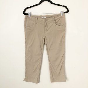 Toad&co landscape crop nylon hiking pants size 4